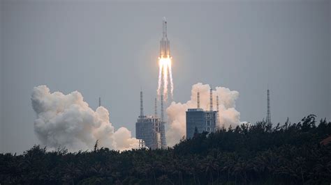 China says most Long March rocket debris burned up during reentry | CTV ...