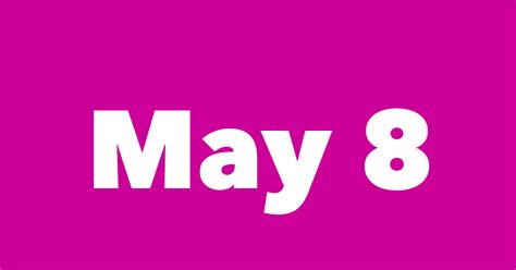 May 8 Famous Birthdays - #1 Person in History Born This Day