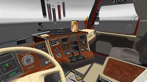 ets2: Scania 143M Interior v 3.3 Scania Mod für Eurotruck Simulator 2