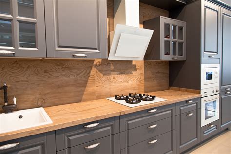 Download Grey Kitchen Cabinets Gold Hardware Images – Interior Home ...