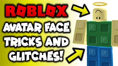 Roblox Avatar Face Tricks And Glitches! - YouTube