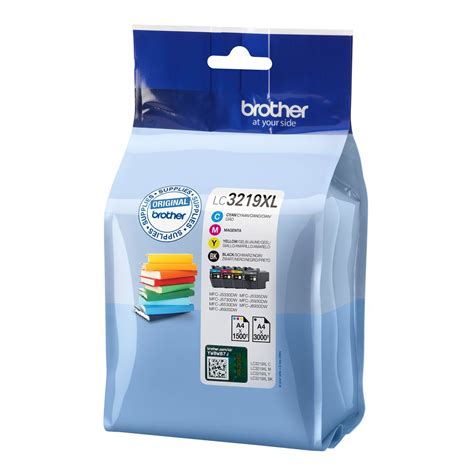 Original Brother LC3219XL CMYK Multipack High Capacity Ink Cartridges ...