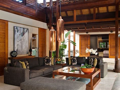 bali style living room - Google Search | Interior rumah, Rumah, Rumah ...