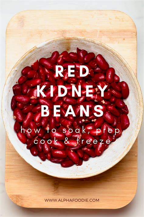 Quick Way To Cook Red Kidney Beans - Just For Guide