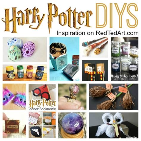 DIY Harry Potter Crafts & Ideas - Red Ted Art - Make crafting with kids easy & fun