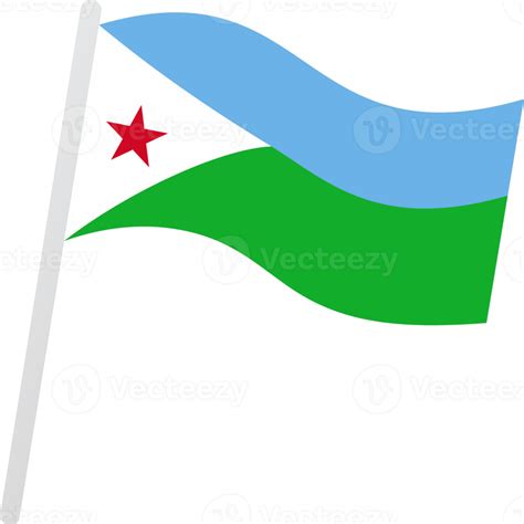 Djibouti flag PNG 22102111 PNG