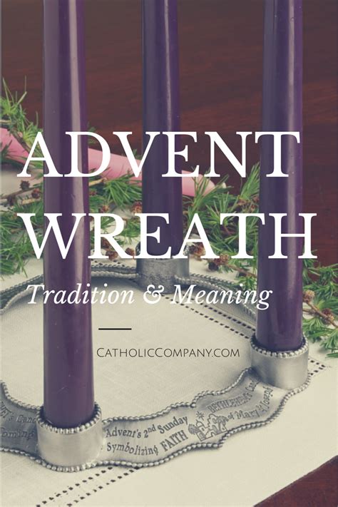 The Advent Wreath Tradition & Meaning - The Catholic Company®