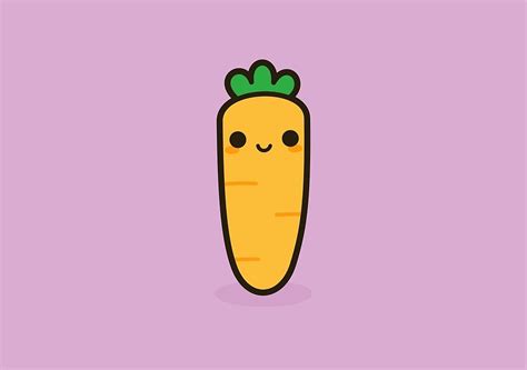 Cute carrot by peppermintpopuk Cartoon Pics, Cute Cartoon, Carrot Drawing, Monster Dolls ...