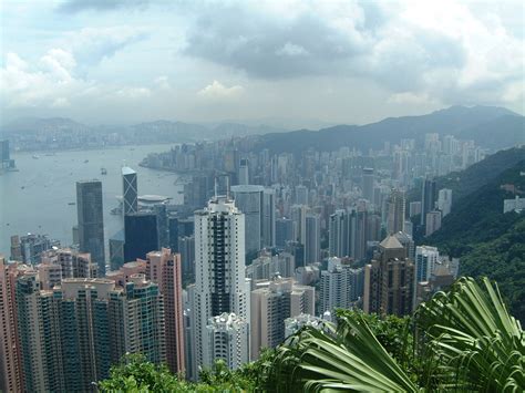 Asisbiz Hong Kong The Peak Victoria Peak Panoramic views Sep 2001 04