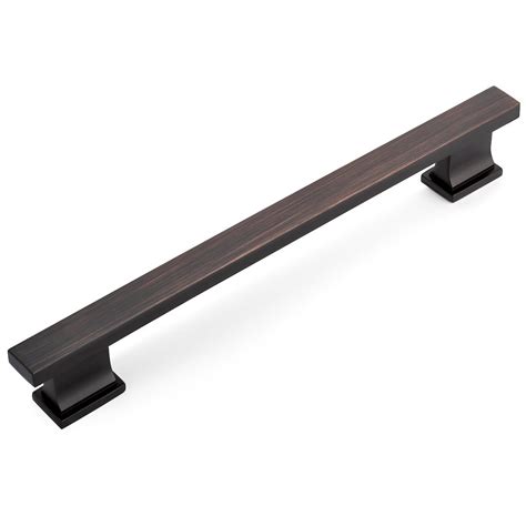 Cosmas 702-192ORB Oil Rubbed Bronze Contemporary Cabinet Hardware Handle Pull - 7-1/2" Inch ...