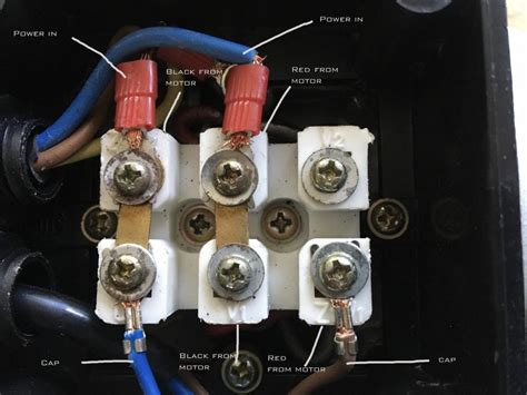 Single phase motor wiring help - Machinery General Discussions - I Forge Iron