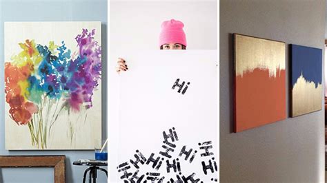 Diy Abstract Art Ideas