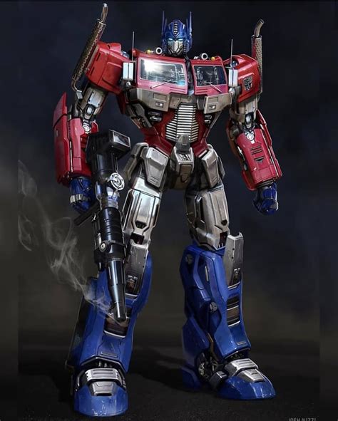 Bumblebee movie Optimus Prime unused version. Do you think this one ...