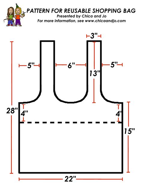 Foldable Reusable Grocery Bag Pattern | SEMA Data Co-op