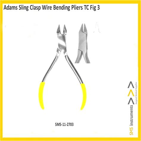 Adams Sling - Clasp Wire Bending Pliers TC | Nazmed SMS Dental Instruments