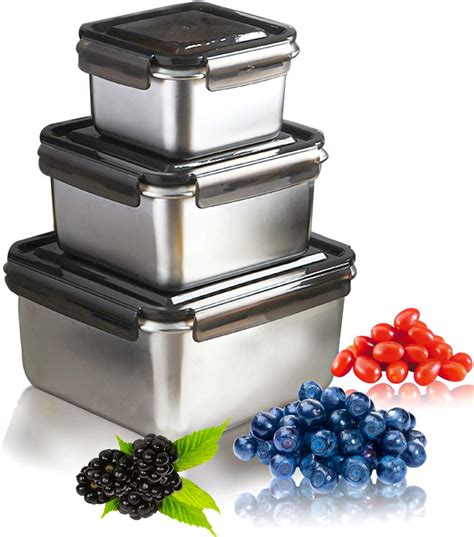 Updated 2021 – Top 10 Stainless Steel Containers For Food Storage ...