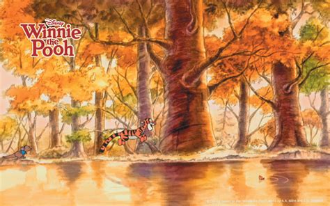 Winnie the Pooh Fall Wallpaper (74+ images)