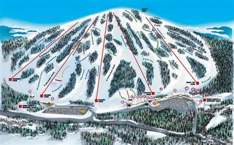 Giants Ridge Resort Piste Map / Trail Map