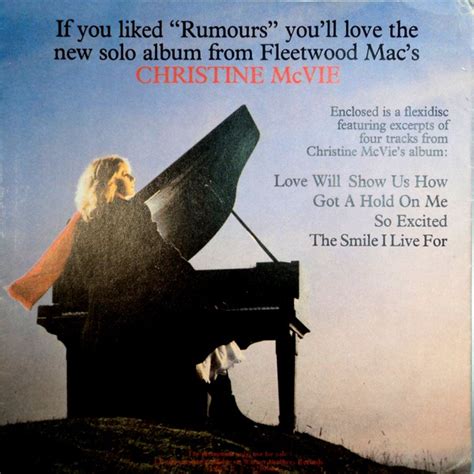 Christine McVie – Excerpts From The New Solo Album (1984, Flexi-disc ...