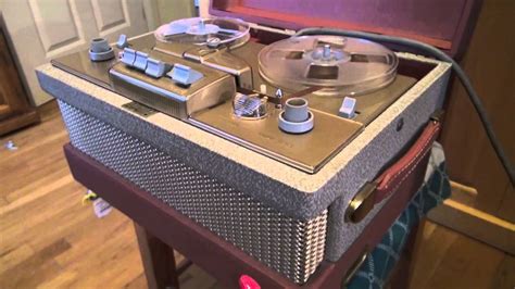 Voice of Music 700 Reel tape recorder. 1953 - YouTube