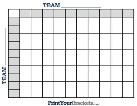 50 Square Football Pool | Football pool, Football squares template ...