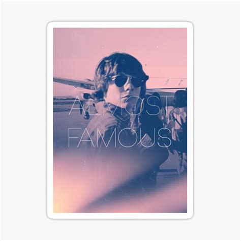 "Almost Famous poster" Sticker for Sale by bOnniEhiNes | Redbubble