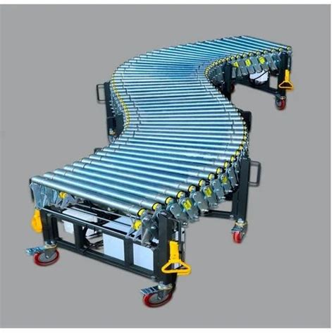 Mild Steel Motorized Roller Conveyor, Capacity: 0-50 Sec at Rs 45000 ...