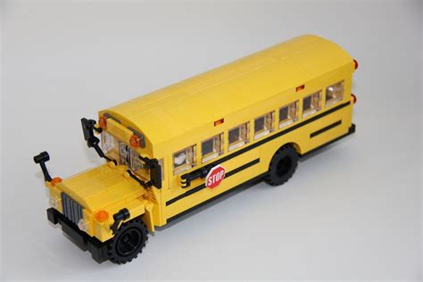 Bluebird International S700 School Bus | Lego truck, Lego city fire truck, Lego bus