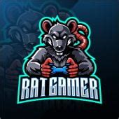 Rat Gamer Esports Mascot Logo – GraphicsFamily