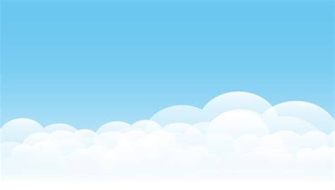 Free Vector | Blue sky and clouds