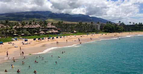 Map Of Kaanapali Beach Hotels