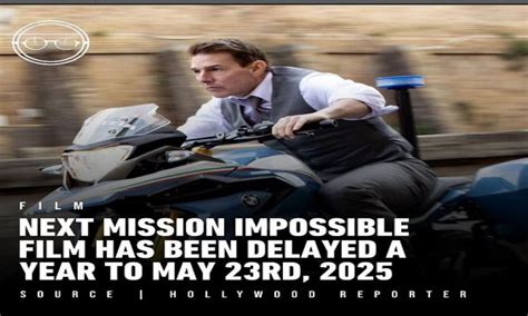 Mission Impossible Release date delayed