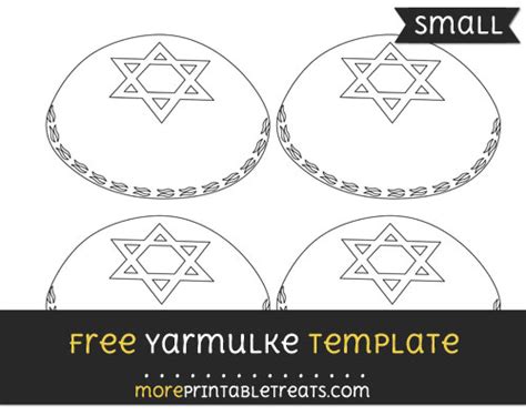 Yarmulke Template – Small