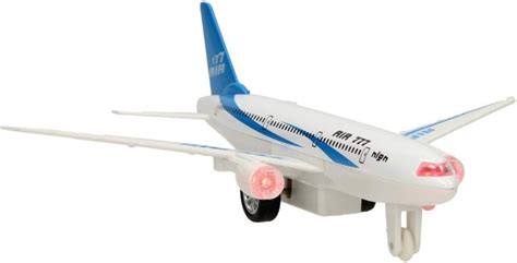 UMKYTOYS Light And Sound Diecast Pullback Aeroplane For Kids Flashing ...