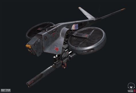 ArtStation - Combat Drone