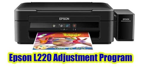 Epson Resetter L220 free download - Epson Adjustment Program