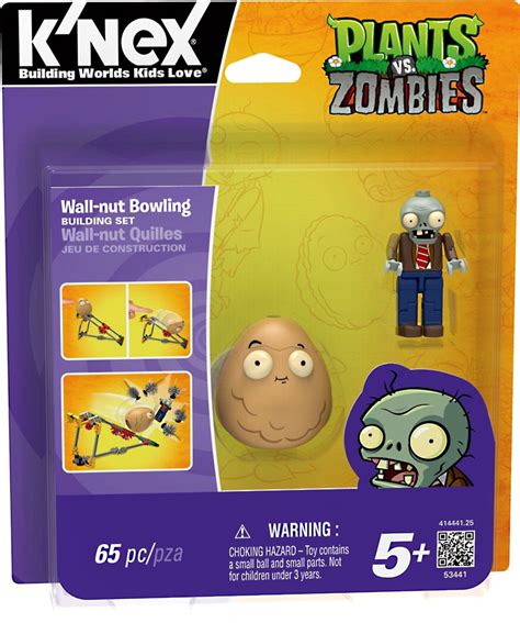 KNEX Plants vs. Zombies Wall-Nut Bowling Set 53441 - ToyWiz