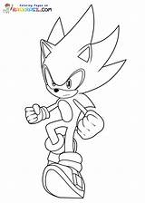 Super Sonic Coloring Pages  Free Printables sketch template