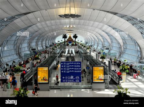 Bangkok International Suvarnabhumi Airport of Thailand Stock Photo - Alamy