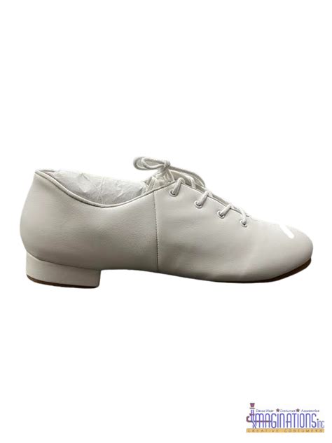 SoDanca Split Sole White Vegan Clogging Shoes Gatsby - Imaginations Costume & Dance