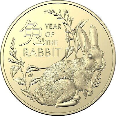 2023 ROYAL AUSTRALIAN Mint Lunar Two Coin $1 Coin Set - Year of the ...