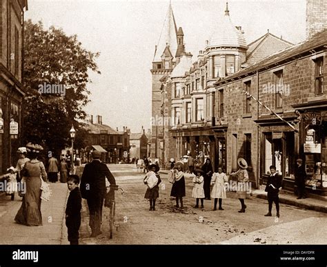 Pudsey Church Lane early 1900s Stock Photo, Royalty Free Image: 58381003 - Alamy