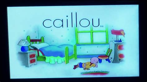 Opening and Closing to “Caillou: Big Brother Caillou” (2004 DVD) - YouTube