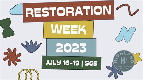 Restoration Week | Highland Church of Christ