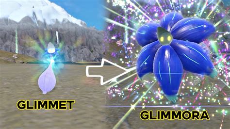 Glimmet evolves to Glimmora // Pokemon Evolution - YouTube