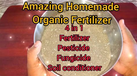 Homemade Organic fertilizer 18:16:14 NPK - Amazing Plant food - Dominion Foodie