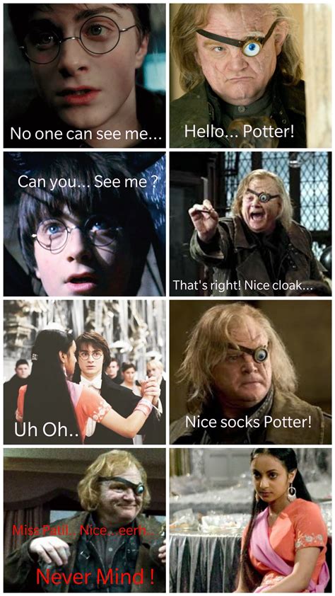 Mad Eye Moody sees it all : harrypotter