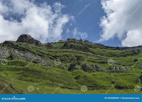 Karst Landforms in Green Steep Mountain Slope Stock Image - Image of slope, landform: 269500969