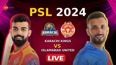 Highlights, KAR Vs ISL Cricket Score, PSL 2024 Match Today: Islamabad ...