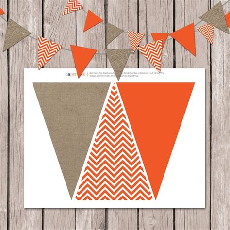 Instant Download // Pumpkin Banner // Fall Bunting // Fall | Etsy